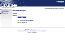 Tablet Screenshot of lbaii360.kenblanchard.com